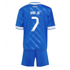 Real Madrid Vinicius Junior #7 Rezervni Dres za Dječji 2025-26 Kratak Rukavima (+ kratke hlače)